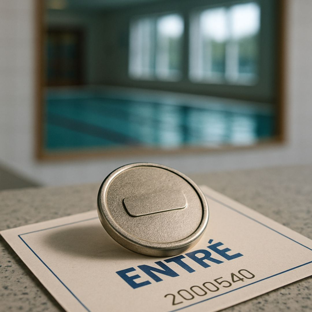 Embossed Brass Tokens