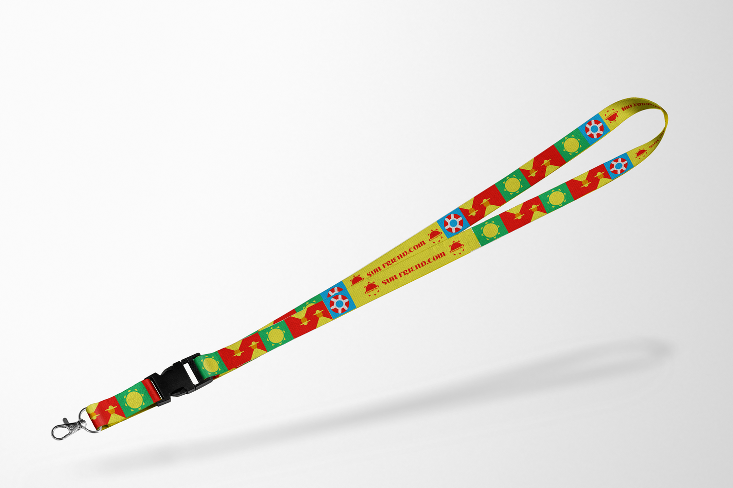 A photo of Personalised Lanyards from JM Band®. Purchase Lanyards with Quick-Release here.