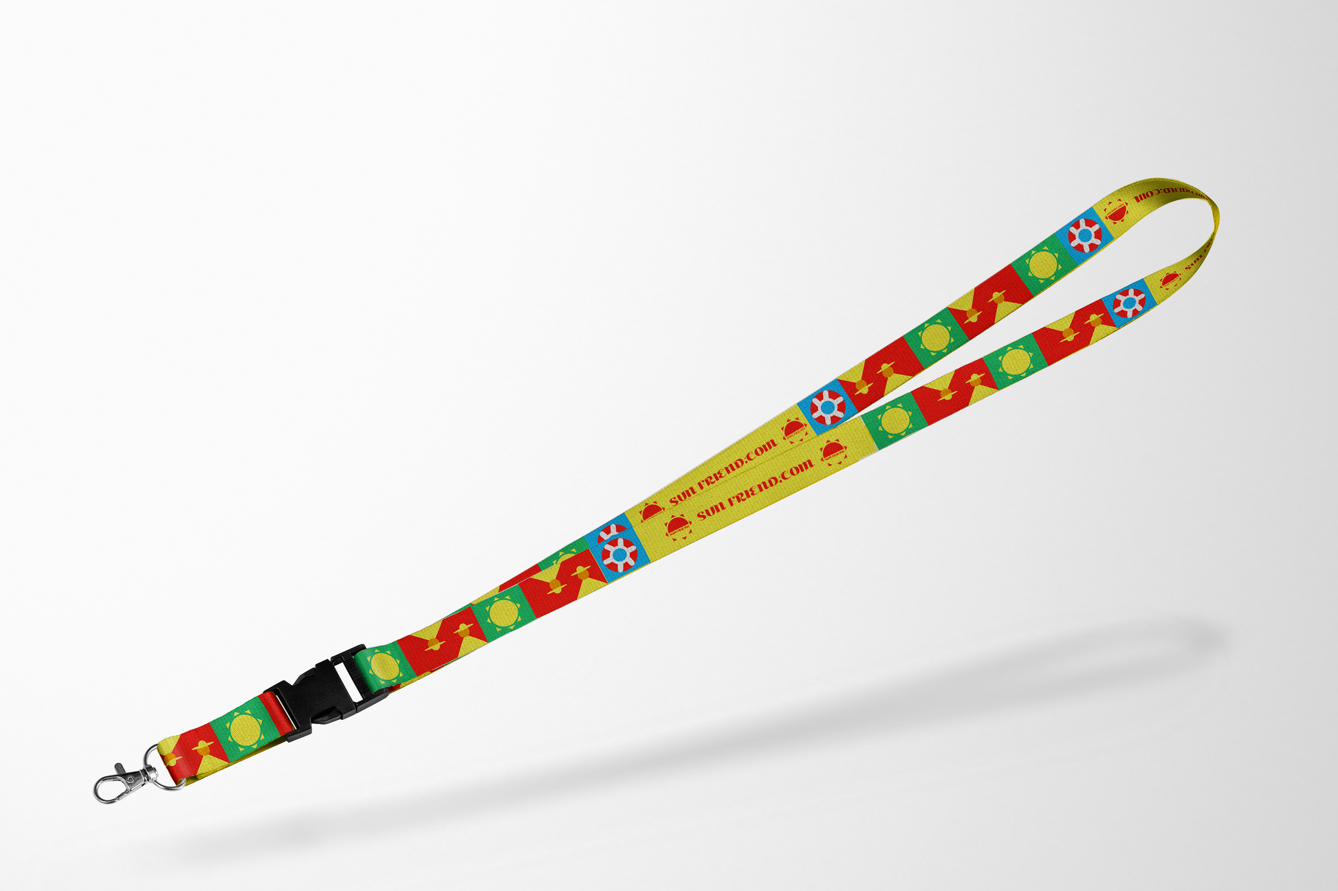 A photo of Personalised Lanyards from JM Band®. Purchase Lanyards with Quick-Release here.