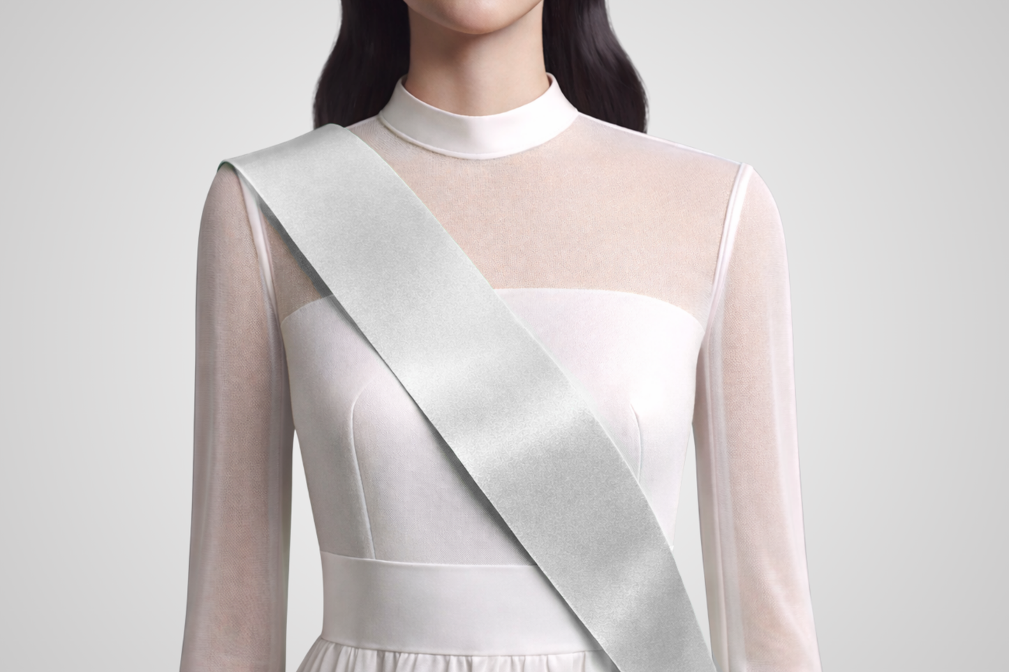 Coloured Sashes without Print