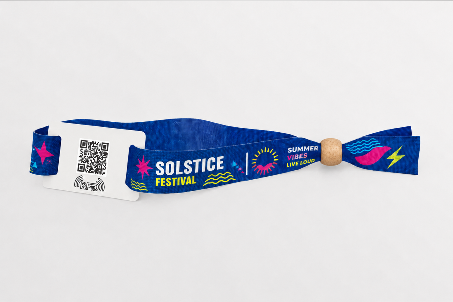 RFID tkaninske narukvice s tiskom