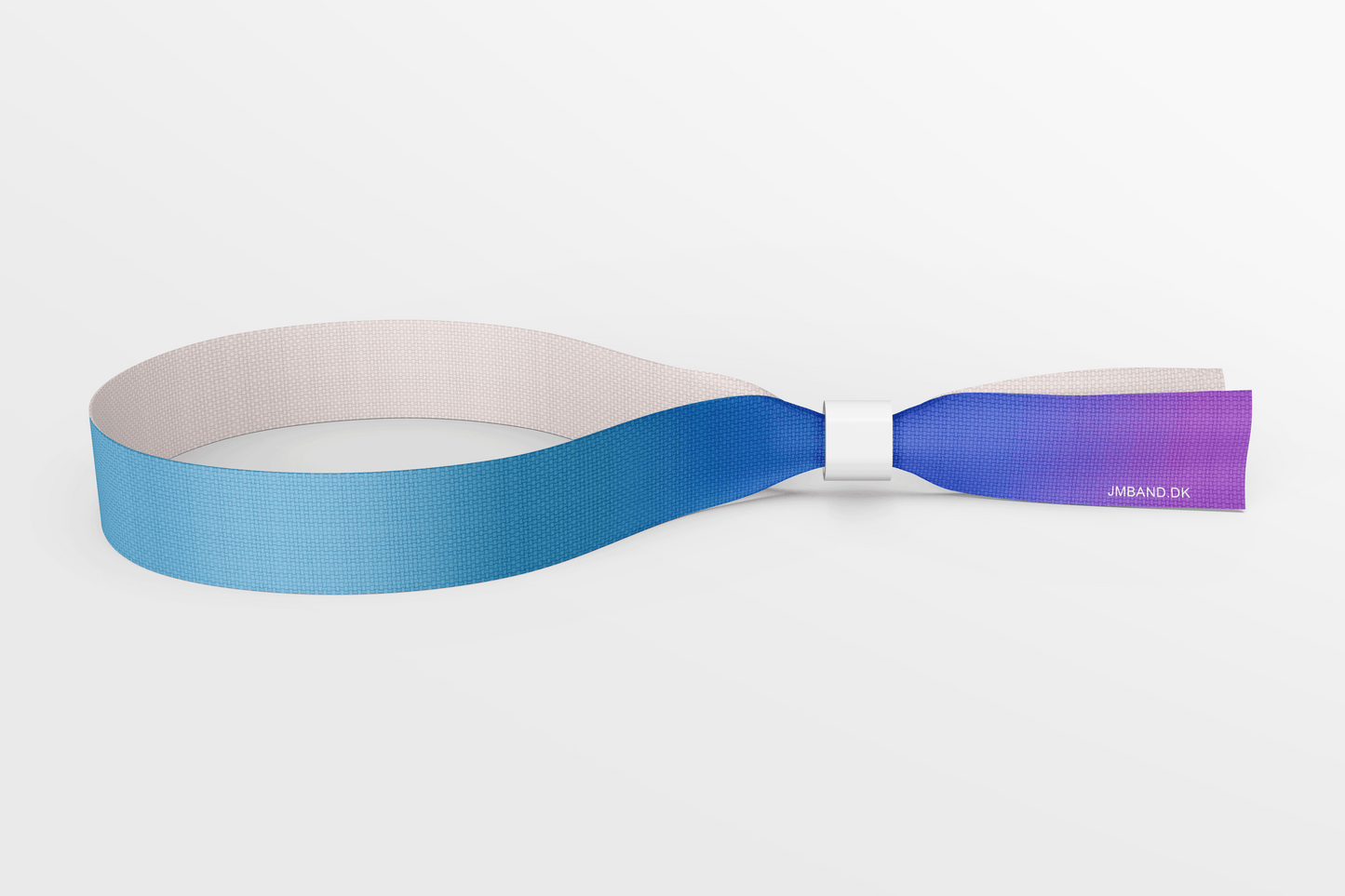 ECO PET Festival Wristbands in Stock Fabric Wristbands JM Band® 1 Blue