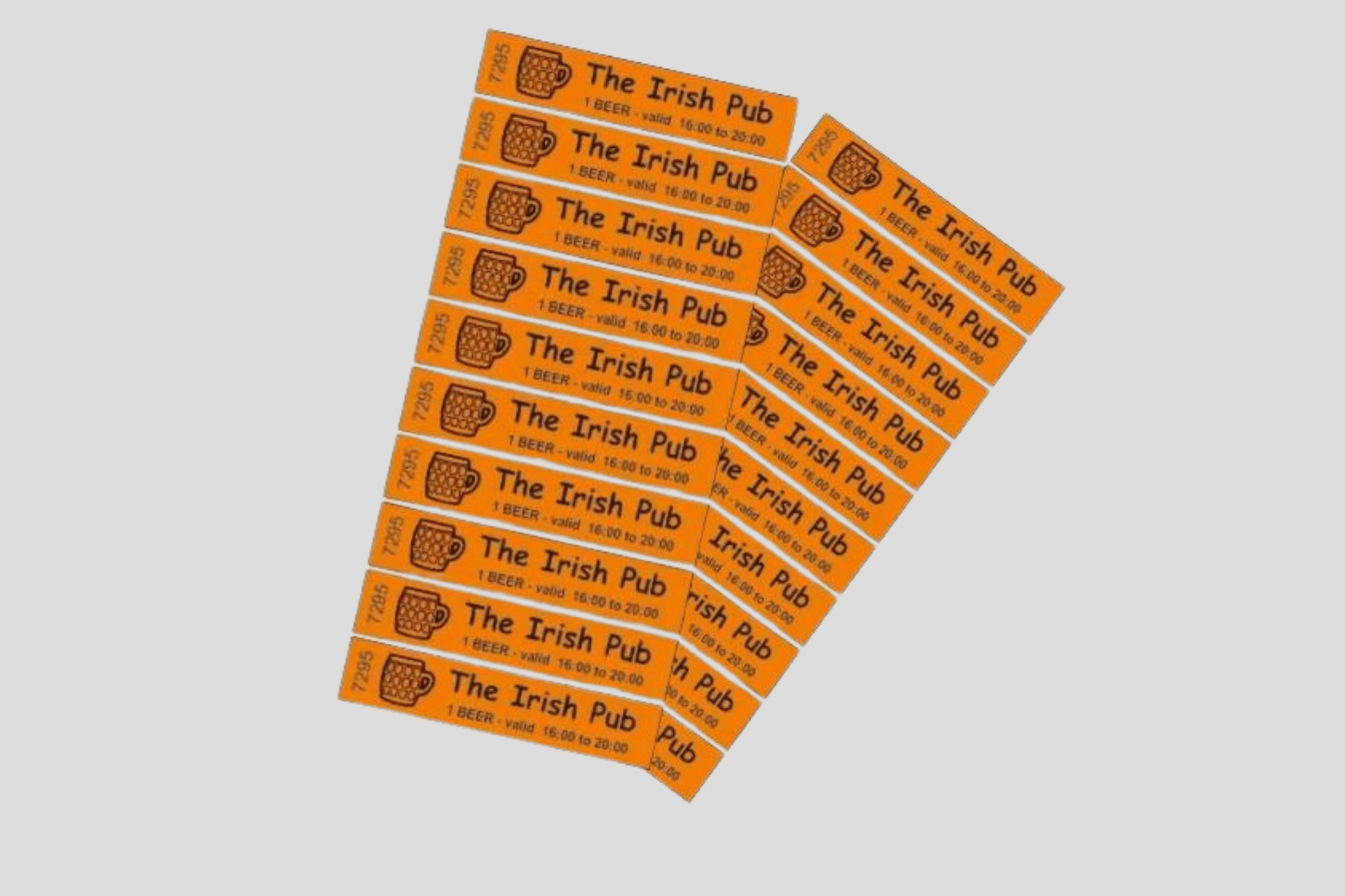 Coupon Tickets with Print Tickets JM Band®