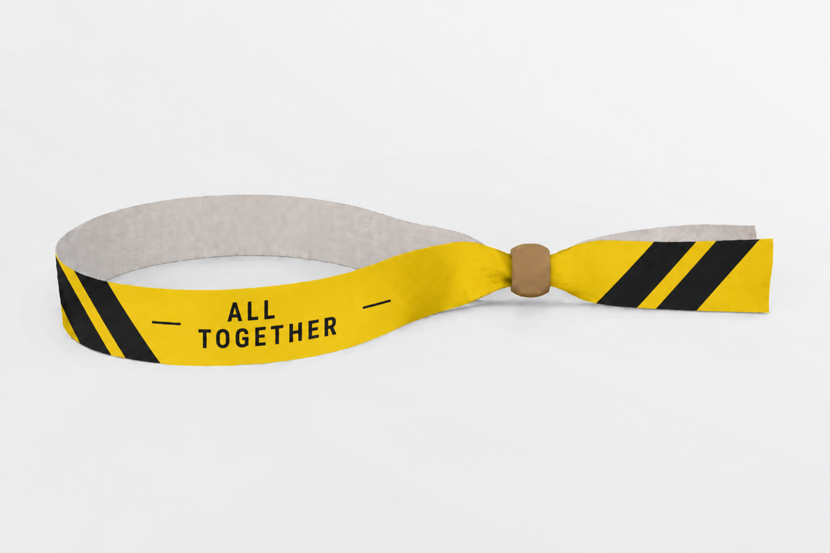 rPET Fabric Wristbands with Print