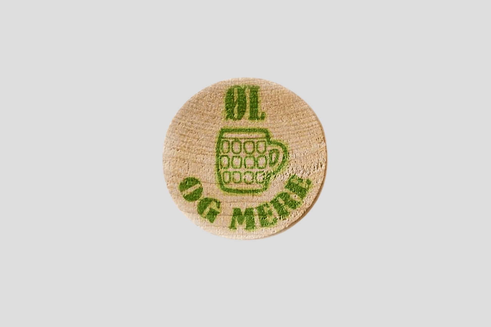 Printed Wooden Tokens Tokens JM Band®