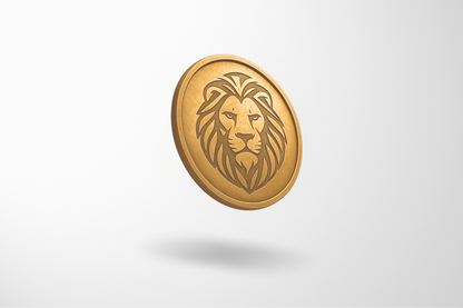 Embossed Metal Tokens in Stock