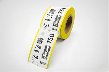 3-Part Cloakroom Tickets with Print