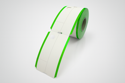 Trodijelne termalne ulaznice za garderobu na roli