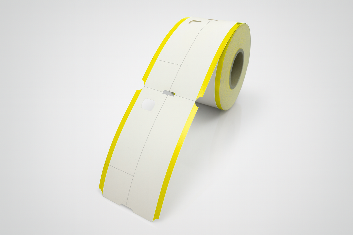 Trodijelne termalne ulaznice za garderobu na roli