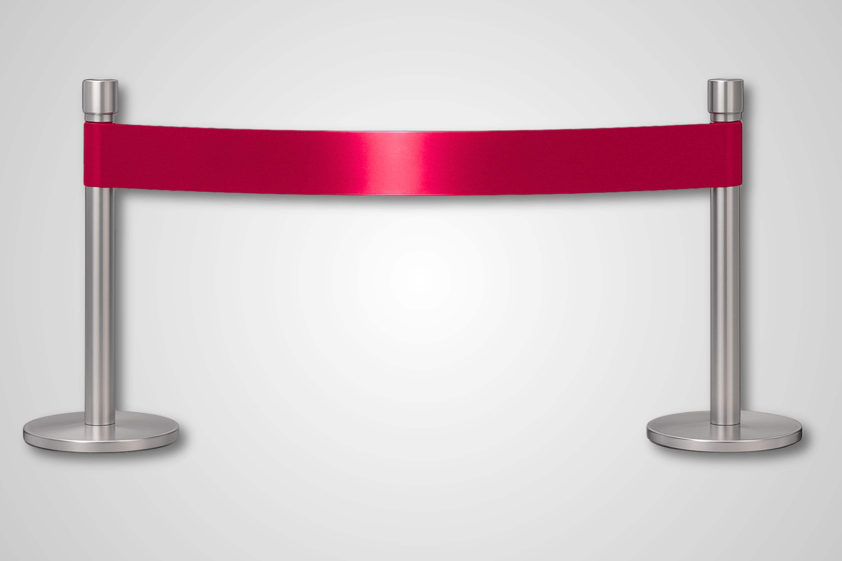 Coloured Inauguration Ribbons without Print