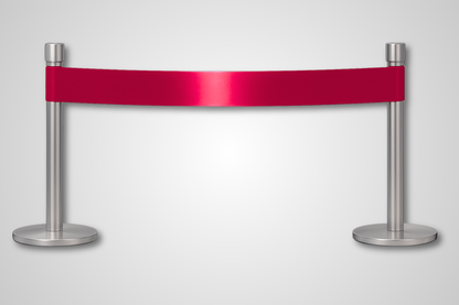 Coloured Inauguration Ribbons without Print