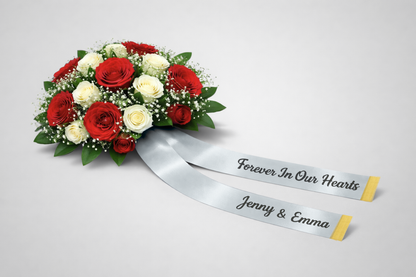 Bouquet Ribbon with Print