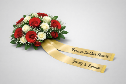 Bouquet Ribbon with Print