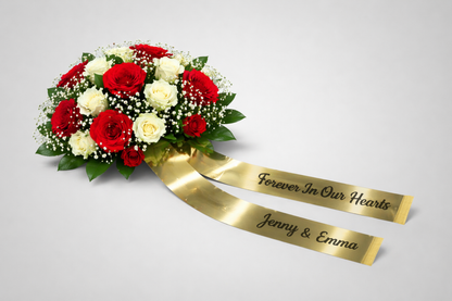 Bouquet Ribbon with Print