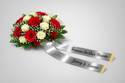 Bouquet Ribbon with Print