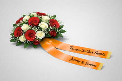 Bouquet Ribbon with Print