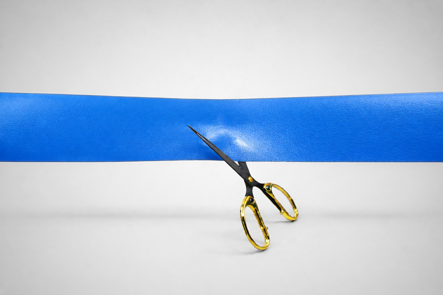 Coloured Inauguration Ribbons without Print