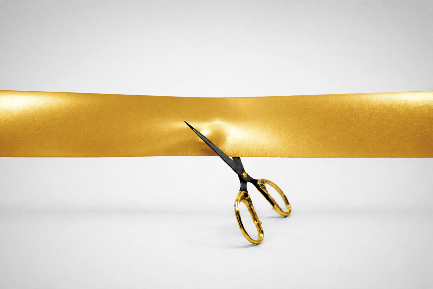 Coloured Inauguration Ribbons without Print