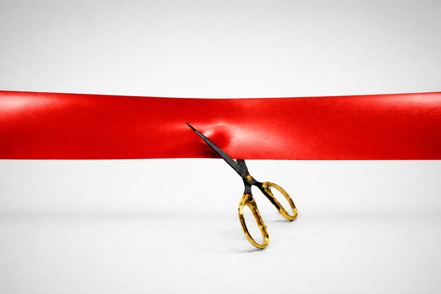 Coloured Inauguration Ribbons without Print