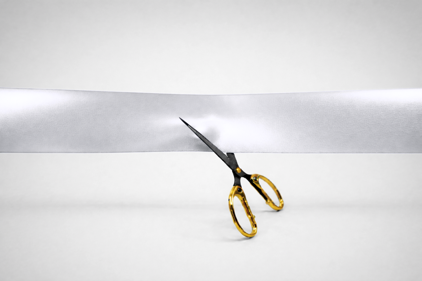 Coloured Inauguration Ribbons without Print