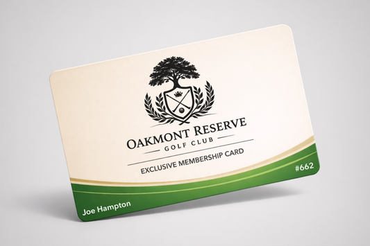 Custom plastic ID cards with variable data from JM Band®.