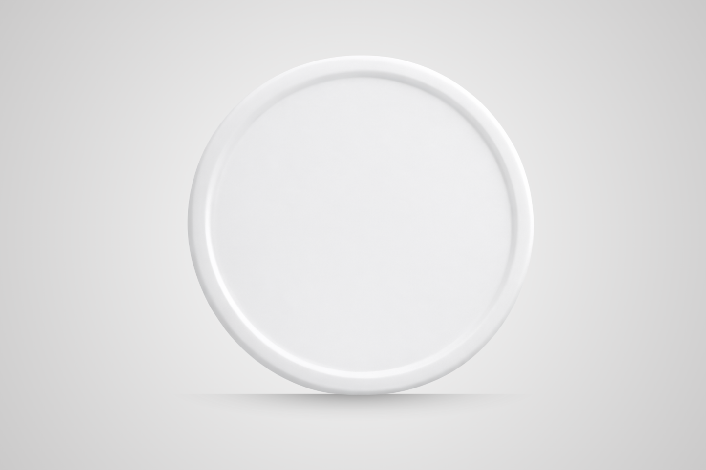Blank white embossed drink token vouchers from JM Band®.