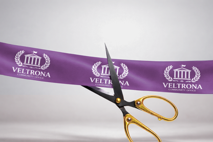 Eko satenska inauguracijska vrpca s printom dostupna na zahtjev