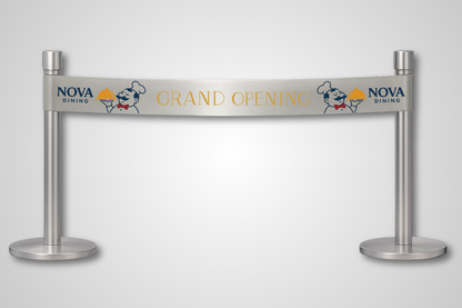 Inauguration Ribbon with Colour Print
