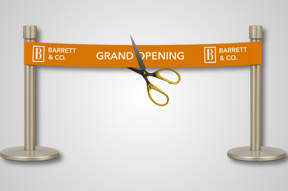 Inauguration Ribbon with Print