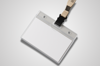 Transparent Card Pockets For Lanyards and Business Cards Transparent Card Pockets For Lanyards and Business Cards