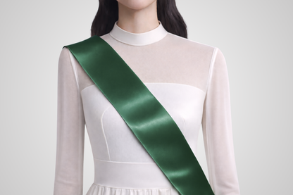 ECO Satin Sashes without Print