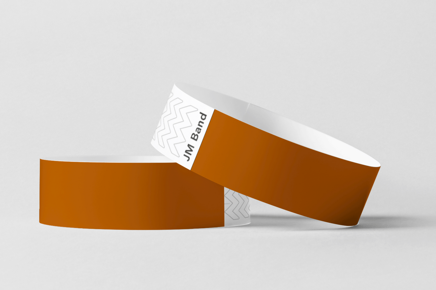 Paper wristband without print