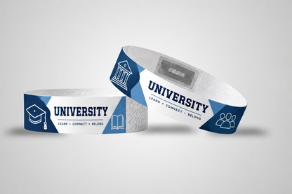 RFID Paper Wristbands with Color Printing