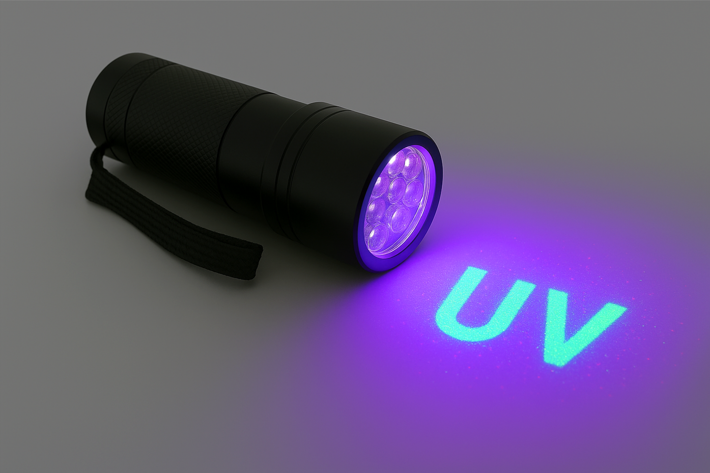 UV Flashlight LED Spectrum