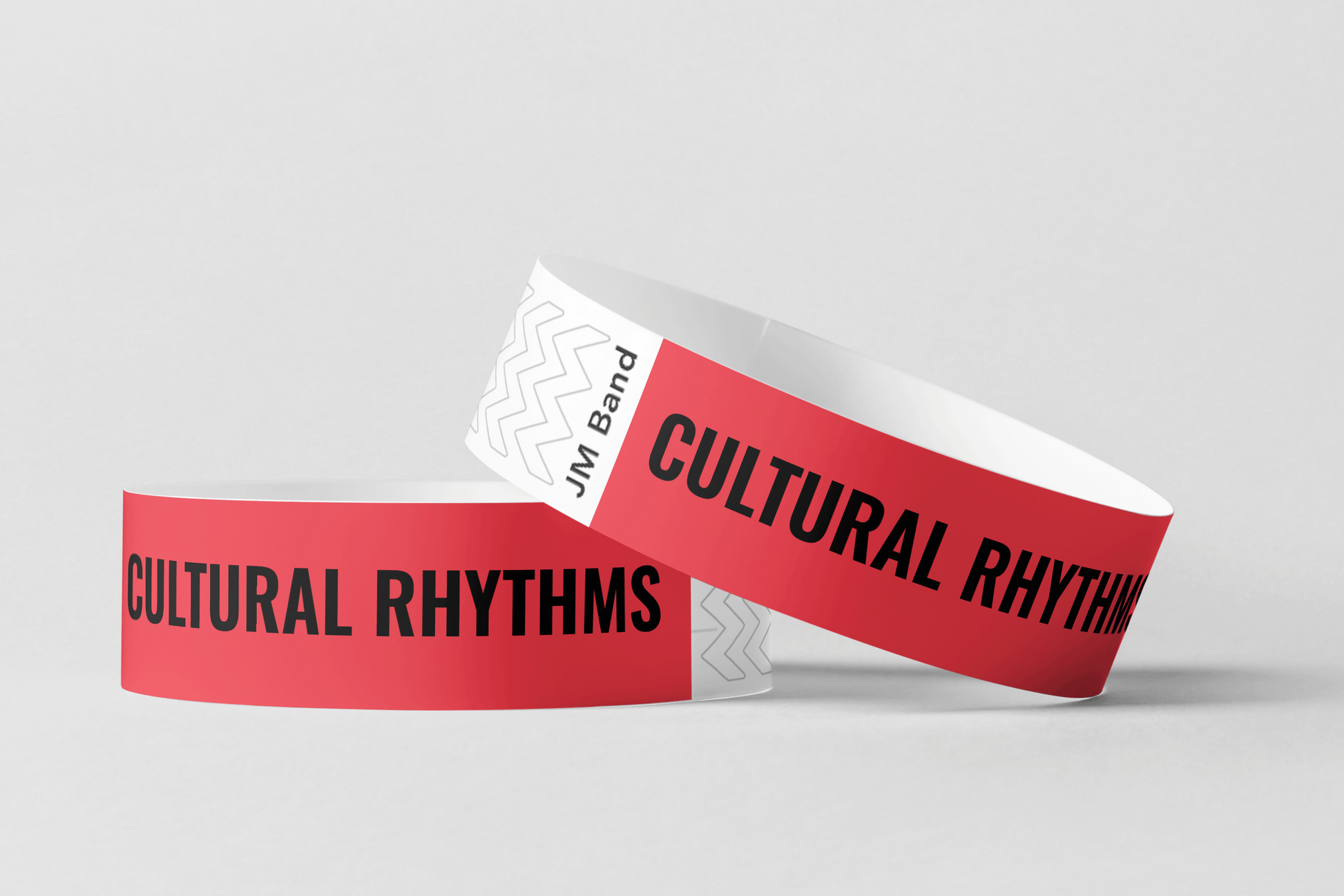 Paper Wristbands with Printing Send Your Design