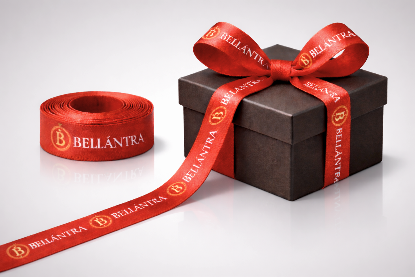 rPET Fabric Gift Ribbon with Colour Print