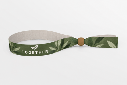 rPET Fabric Wristbands with Print