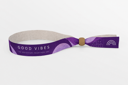 rPET Fabric Wristbands with Print