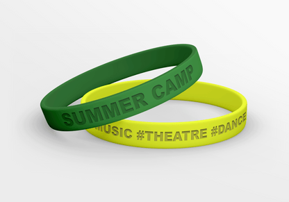 Dombornyomott szilikon karkötők Szilikon karkötők JM Band®