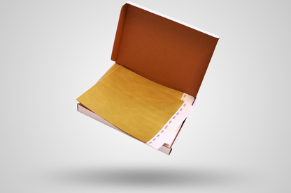 O fotografie cu cutie de brățări din hârtie, 1000 de bucăți - Material simplu de la JM Band®. Cumpărați brățări din hârtie în culoarea bronzului aici.