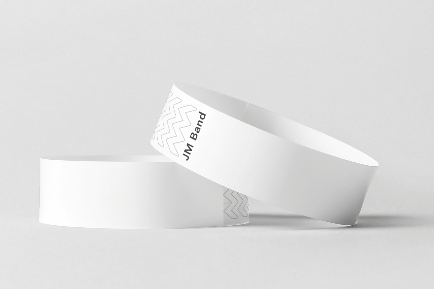 Paper Wristbands -  Plain Stock Paper wristbands JM Band EU 10 White 